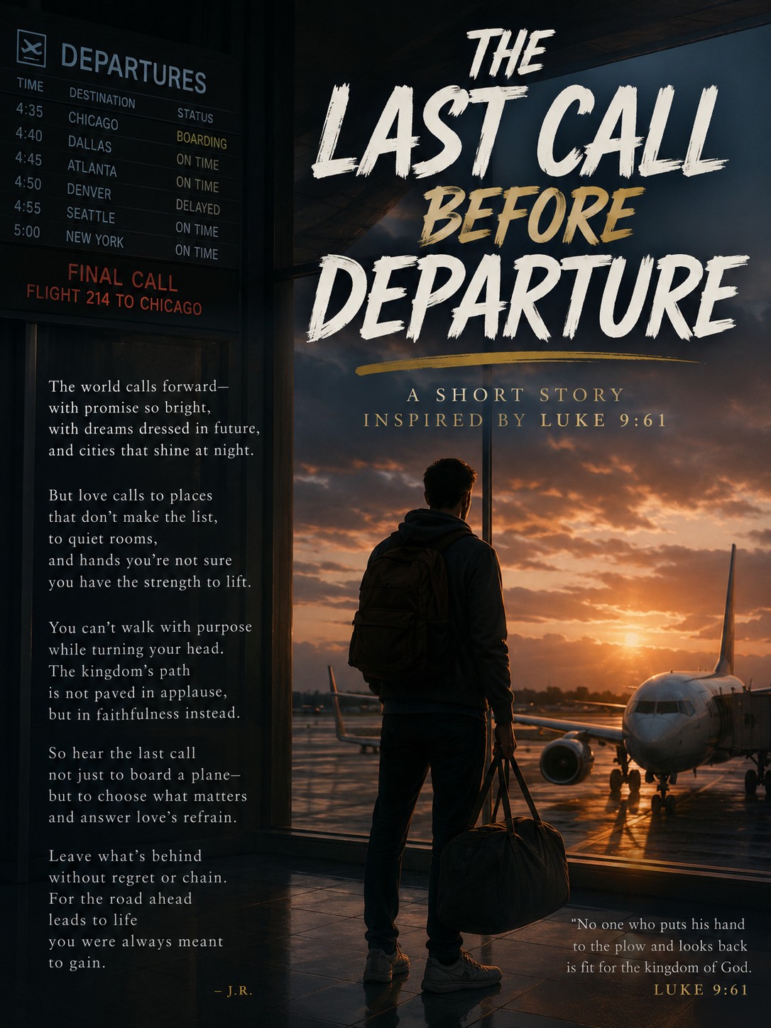 The Last Call Before Departure