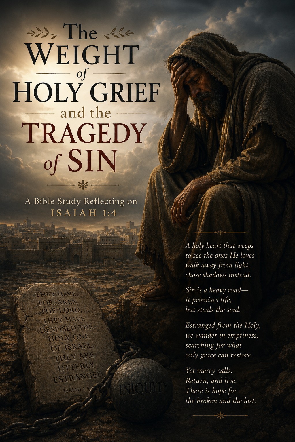 The Weight of Holy Grief and the Tragedy of Sin