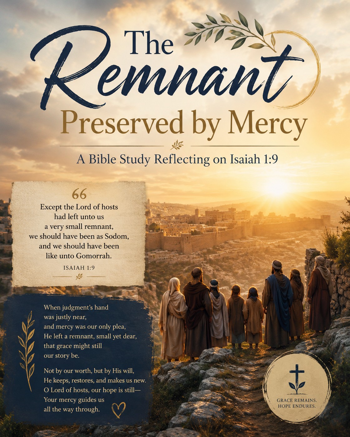 The Remnant Preserved by Mercy