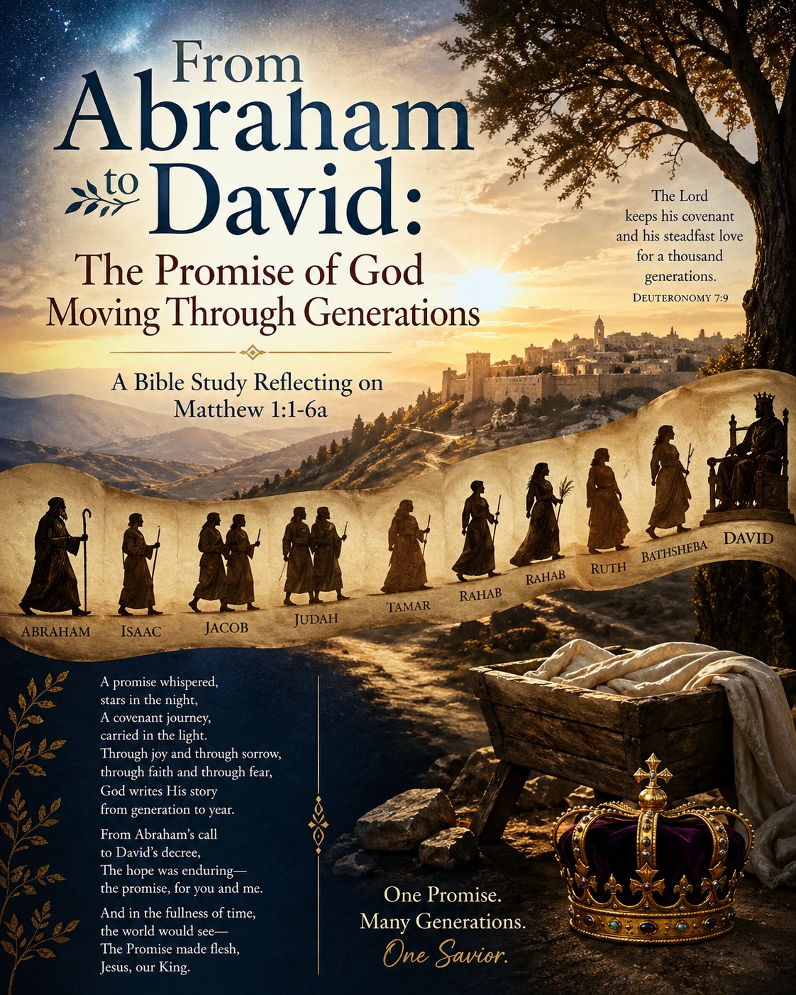 From Abraham to David: The Promise of God Moving Through Generations