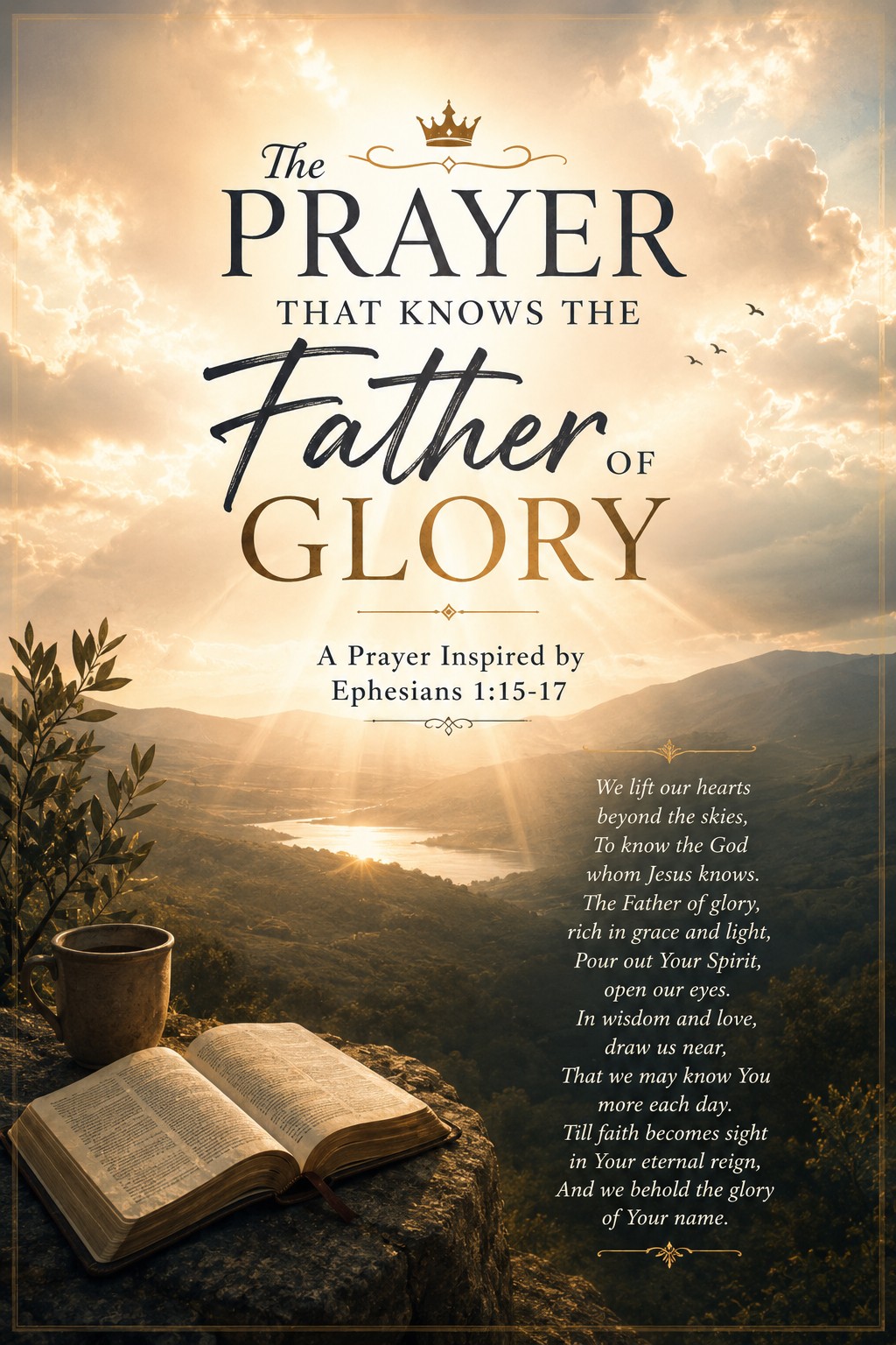 The Prayer That Knows the Father of Glory